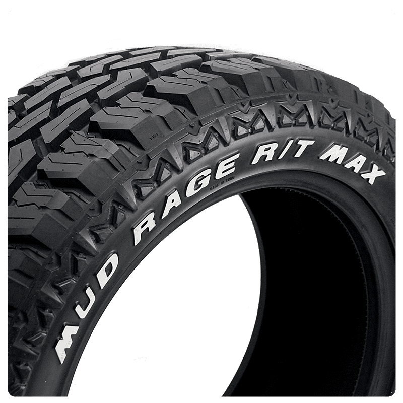 日本最大級 送料無料<br>GRIPMAX MUD Rage R T Max M+S<br> 195 65R15 91T RWL4本価格  ※業者宛て発送で送料無料 FUレイズドホワイトレター