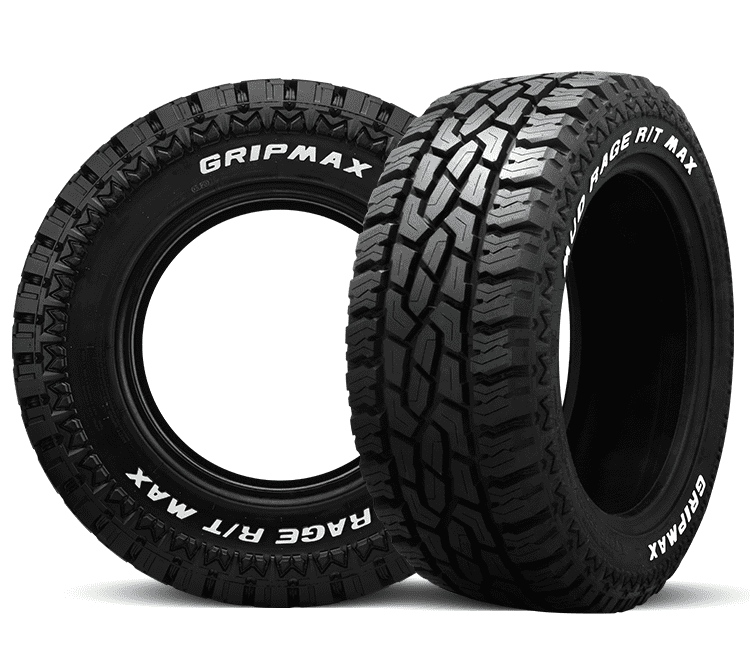 メール便送料無料05 グリップマックス マッドレイジ RT マックス 265/70R16 121/118Q M+S RWL レイズドホワイトレター  16インチ 4本セット MUD RAGE RT MAX G 通販